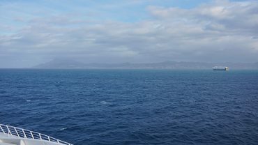 ジブラルタル海峡へ